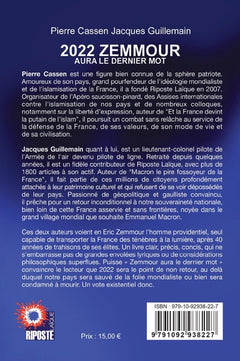 2022, Zemmour aura le dernier mot