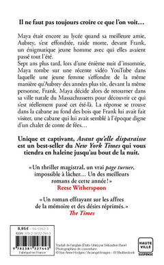 Avant qu'elle disparaisse