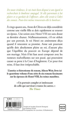 Les Reines maudites, T4 : Anne de Clèves