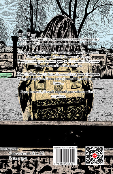 La jeune fille sur le banc