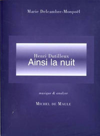 Ainsi la nuit