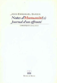 Notes d'humanité(s)