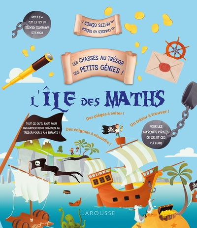 Les chasses au trésor des petits génies - L'île des maths