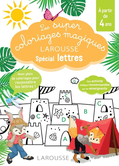 Les super coloriages magiques, spécial lettres
