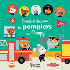Écoute et découvre les pompiers avec Pompy