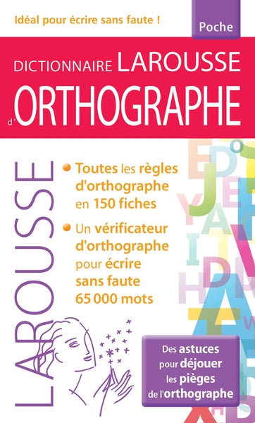 Dictionnaire larousse d'orthographe poche