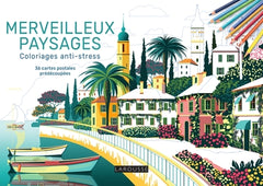 Merveilleux paysages - Coloriages anti-stress