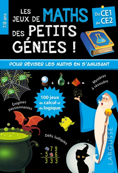 Les jeux de maths et logique des petits génies CE1