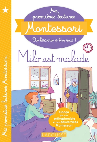 Mes premières lectures Montessori - Milo est malade