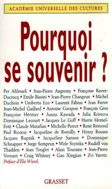 Pourquoi se souvenir