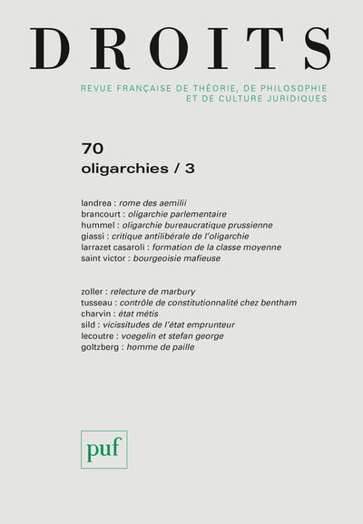 Droits 2019, n° 70