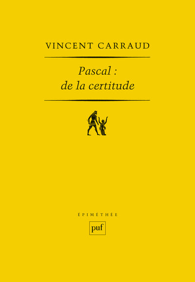 Pascal : de la certitude