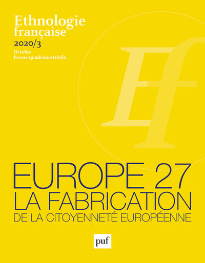 Ethnologie française 2020, n° 3