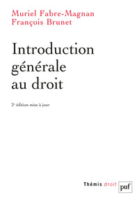 Introduction générale au droit: Droit des personnes, méthodologie juridique