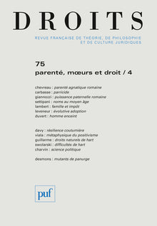 Droits 2022, n.75