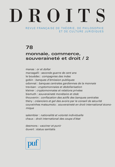 Droits 2023, n.78