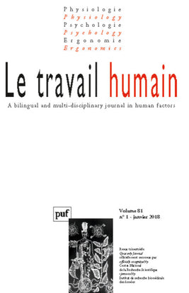 Travail humain 2018, vol. 81 (1)