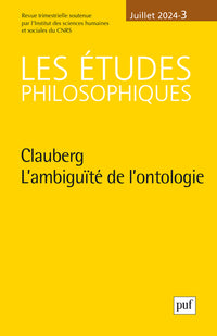 Etudes philosophiques 2024, n.3