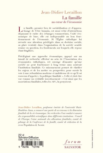 La famille au coeur de l'économie