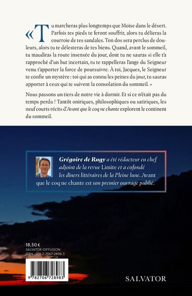 Avant que le coq ne chante