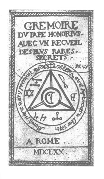 Grimoire du pape Honorius