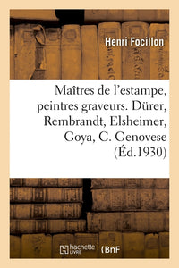 Maîtres de l'estampe, peintres graveurs