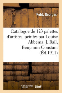 Catalogue de 123 palettes d'artistes