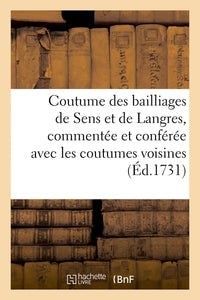 Coutume des bailliages de Sens et de Langres