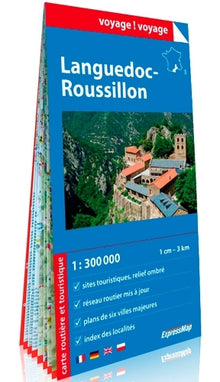 Languedoc-Roussillon (Carte Papier)