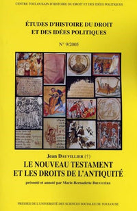 Le Nouveau Testament et les Droits de l'Antiquité
