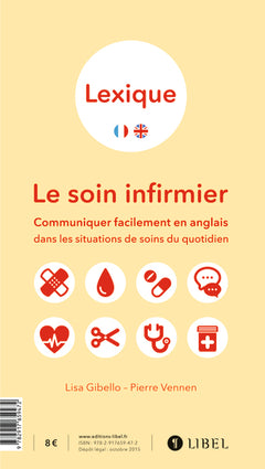 Mes fiches en anglais : Le soin infirmier