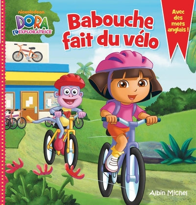 Babouche fait du vélo
