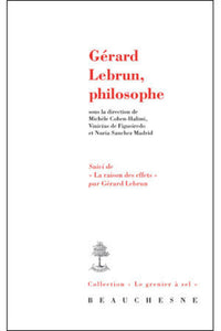 Gerard Lebrun, philosophe