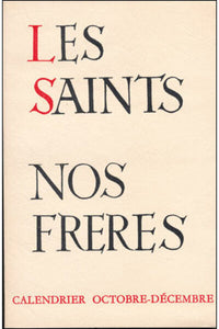 Les Saints nos frères, Tome 4