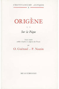 Origène - Sur la Pâque