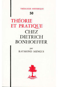 TH N50 - Theorie et pratique chez Dietrich Bonhoeffer