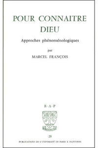 Pour connaître Dieu