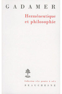 Hermeneutique et philosophie