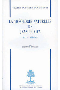 La théologie naturelle de Jean de Ripa