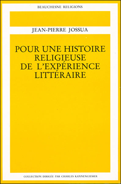 Pour une histoire religieuse - Tome 4