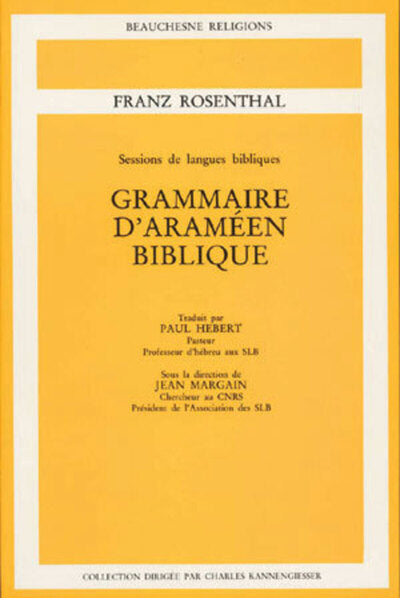 Grammaire d'araméen biblique