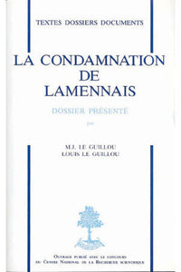La Condamnation de Lamennais