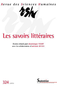 Les savoirs littéraires