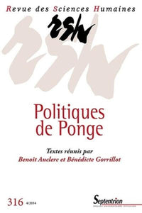 Revue des sciences humaines, n°316