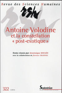 Revue des sciences humaines, n°322/Avril - Juin 2016