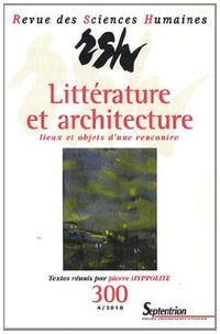 Revue des sciences humaines, n°300