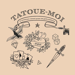 Tatoue-moi: Le nouveau carnet pour les gribouilleurs