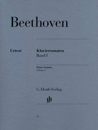 LUDWIG VAN BEETHOVEN : SONATES POUR PIANO, VOLUME 1
