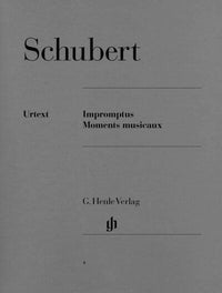 FRANZ SCHUBERT : IMPROMPTUS ET  MOMENTS MUSICAUX - PIANO