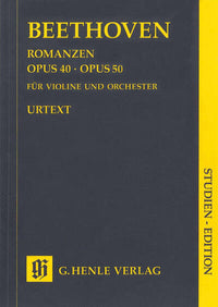 ROMANCES POUR VIOLON EN SOL MAJEUR OP. 40 ET EN FA MAJEUR OP. 50